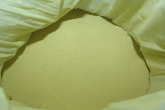 Quality control testing of fire extinguishing powder